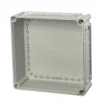 Fibox EK kassebund polycarbonat 380x190x100 mm med flangeåbninger