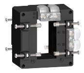 Strømtransformer til fugtige omgivelser 400 5 dobbelt output til bars 32x65