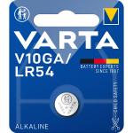 1-blisterkort v10ga lr54 knapcellebatteri varta
