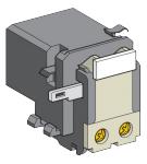 Tesys fjernbetjent stop/reset 24 v ac/dc la7d03b