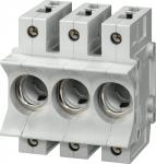 Sikringsholder d02 63a 3p plast