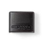 sort funktion snooze led vækkeur bord digitalt nedis