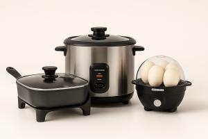 tilberedningsudstyr og pander